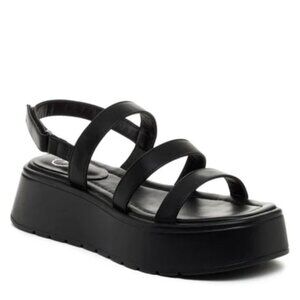 Rocketdog NWOT Black Platform Sandals With Strappy Design summer spring size 11